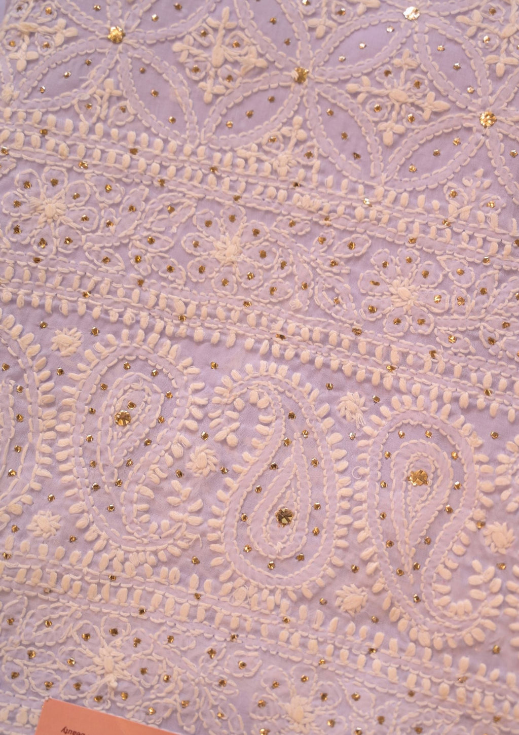 Cotton Lavender 3 pc suit