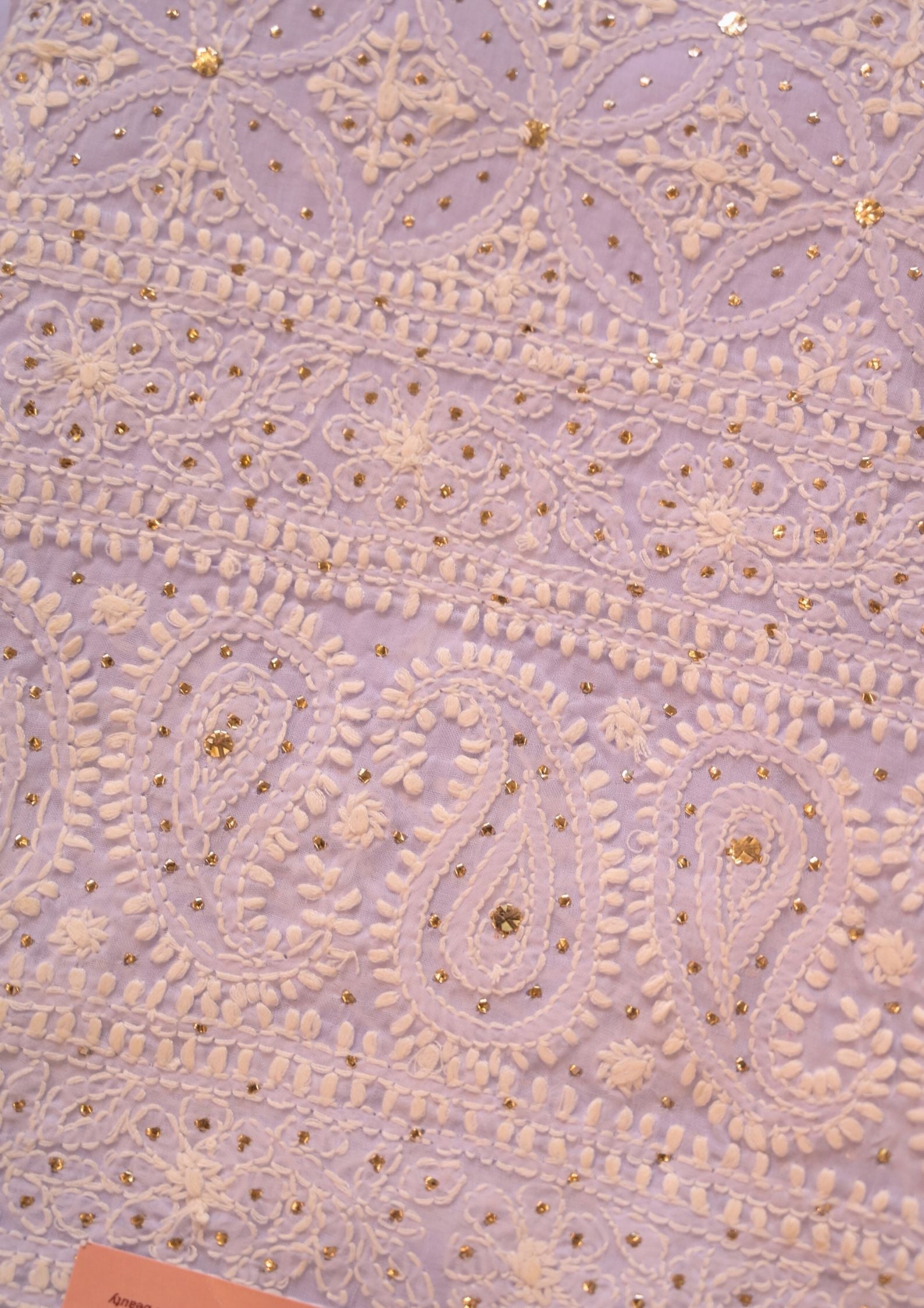 Cotton Lavender 3 pc suit