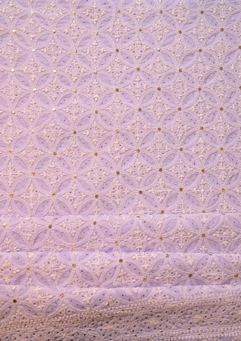 Cotton Lavender 3 pc suit