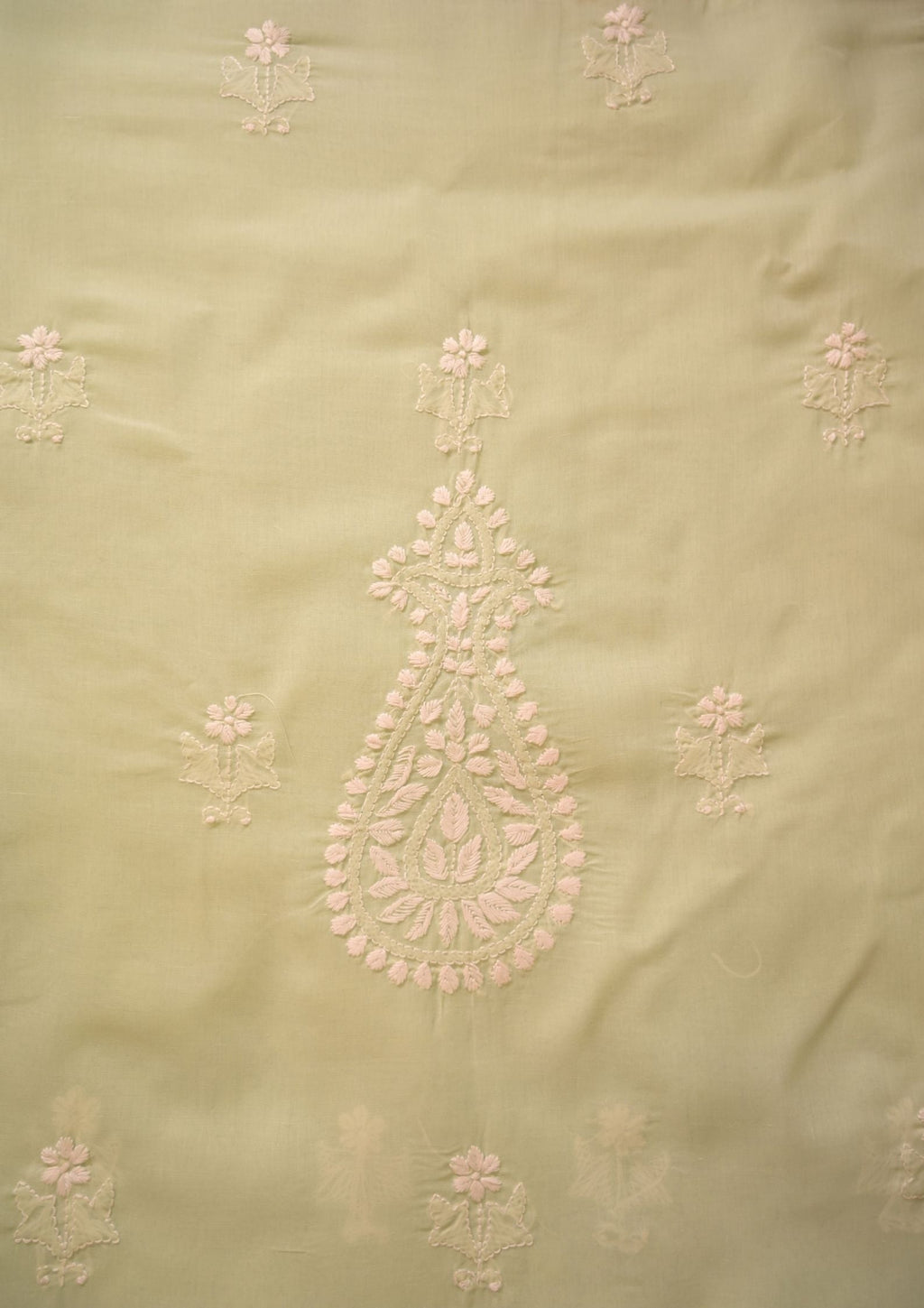 Cotton Mint Green 3 pc Suit