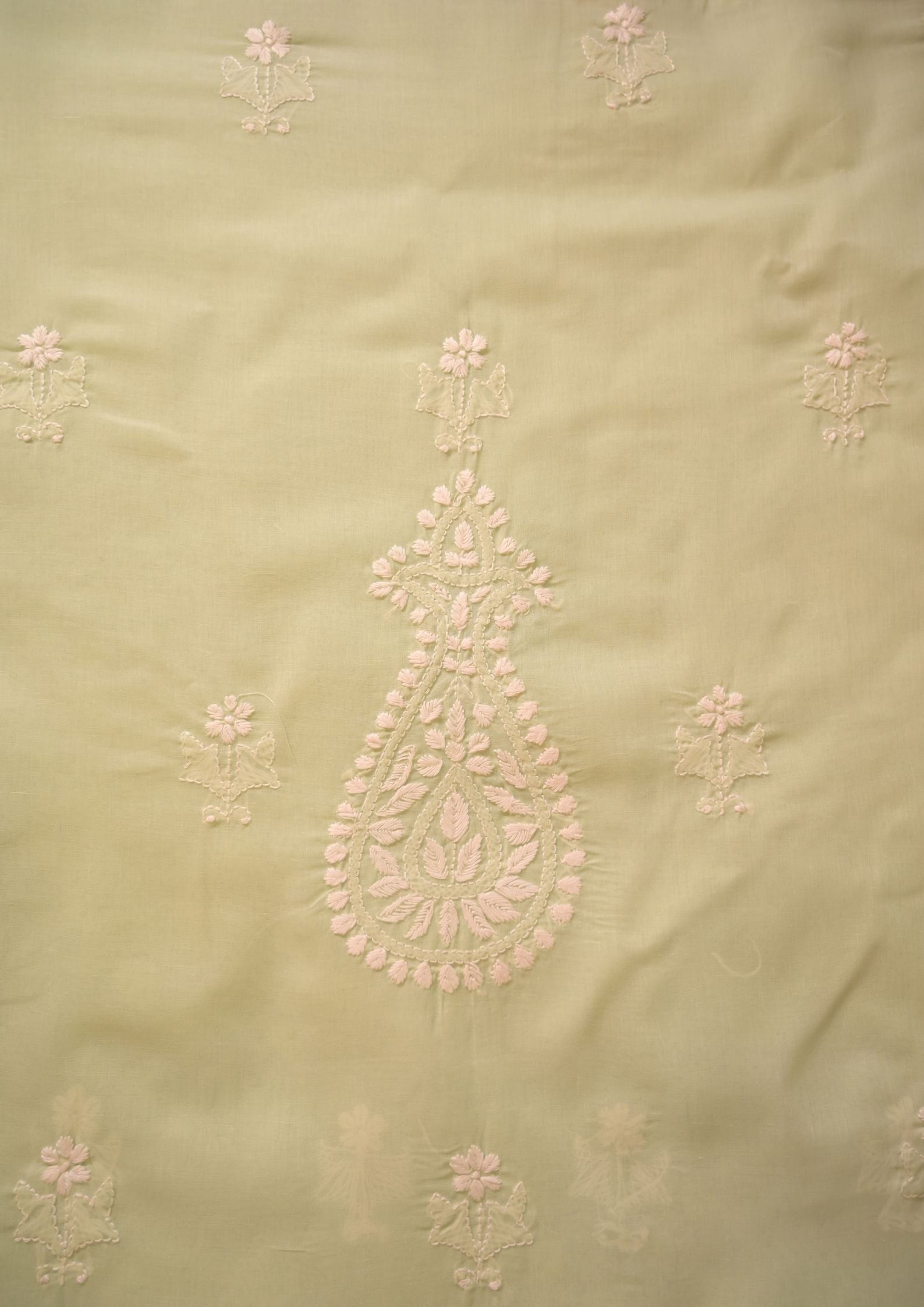 Cotton Mint Green 3 pc Suit